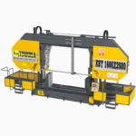 Полуавтоматический ленточнопильный станок KESMAK KSY 1600x2500